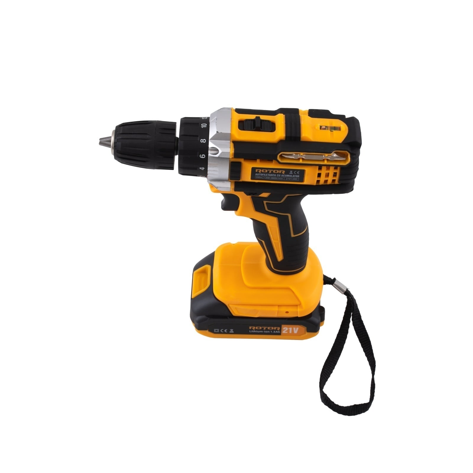 Set autofiletantă și scule ROTOR RSET-AP21, 21 V, 1,5 Ah — fotografia 3