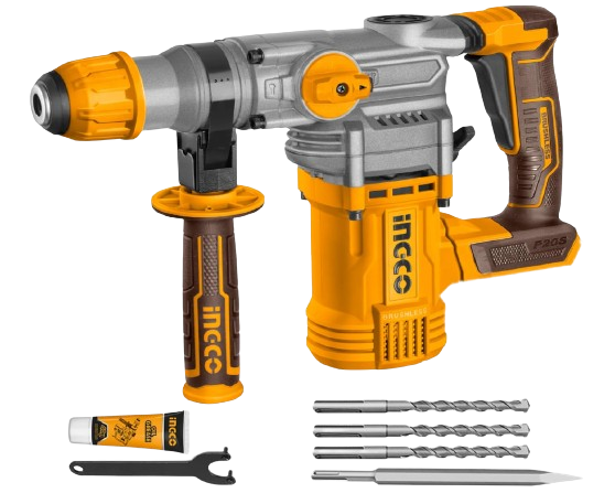Ciocan rotopercutor INGCO CRHLI20288, 20 V, 4,5 J, fără acumulator