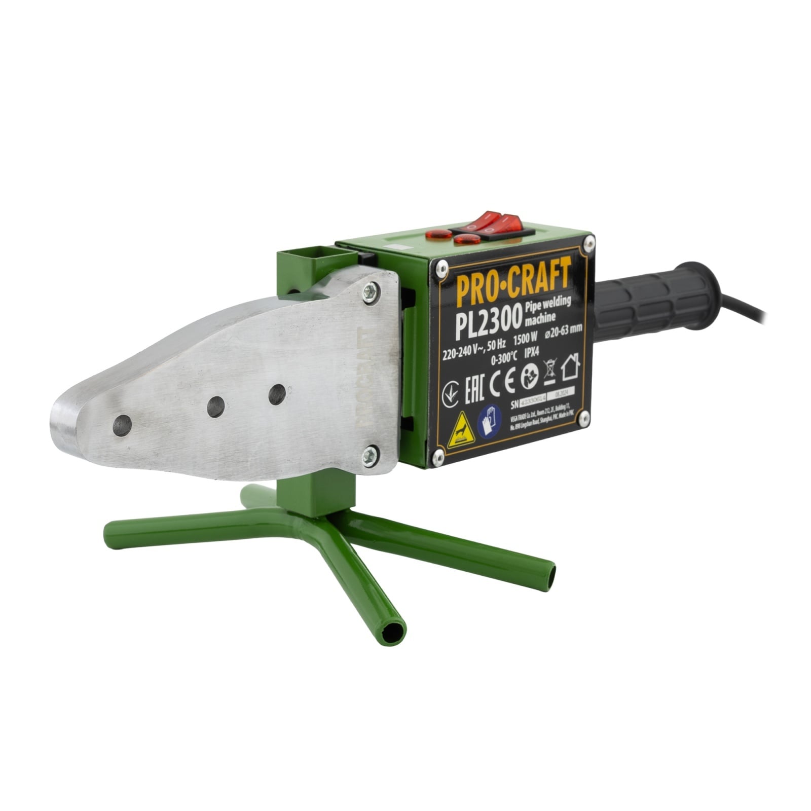 Plită de sudură PPR ProCraft PL2300, 1500 W