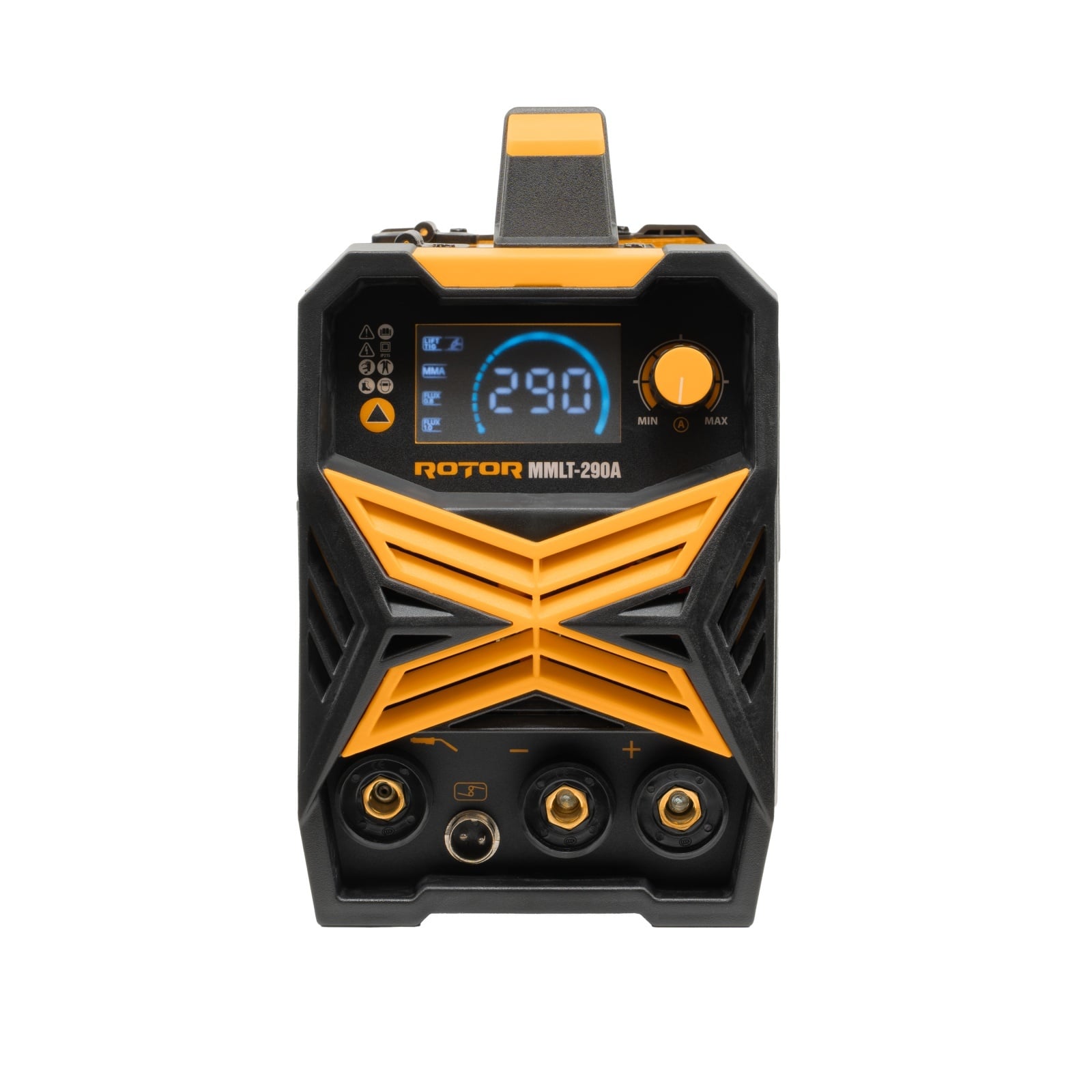Aparat de sudură ROTOR MMLT-290A, MIG/MMA/TIG, LCD color