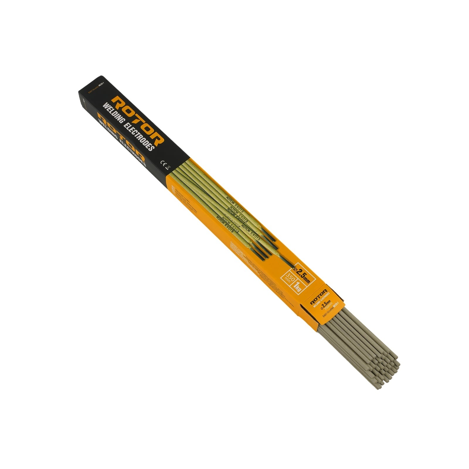 Electrozi rutilici ROTOR RE25-1, 2,5 × 350 mm, 1 kg