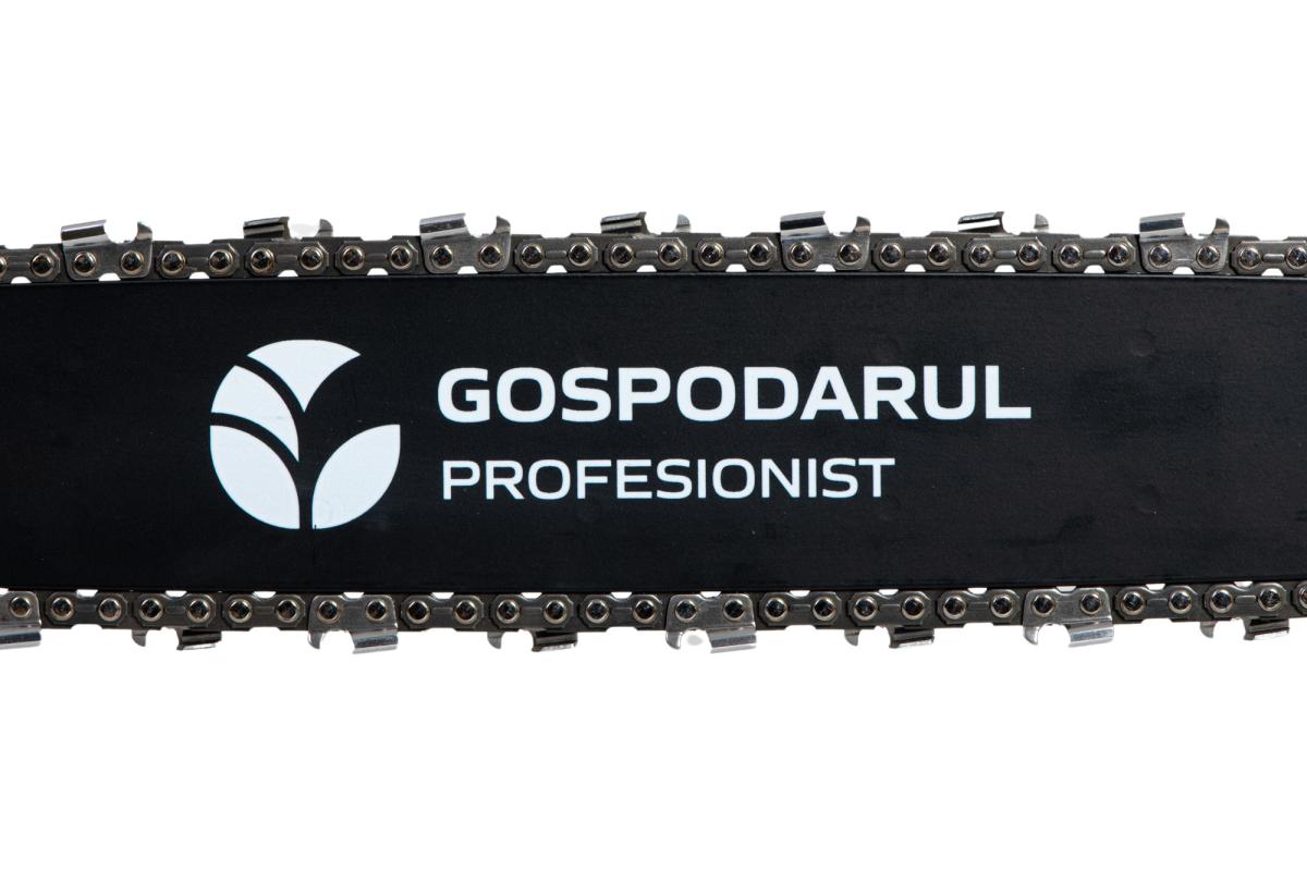 Drujbă Gospodarul Profesionist GP-5200, 2 lame și 2 lanțuri + ulei și mănuși cadou