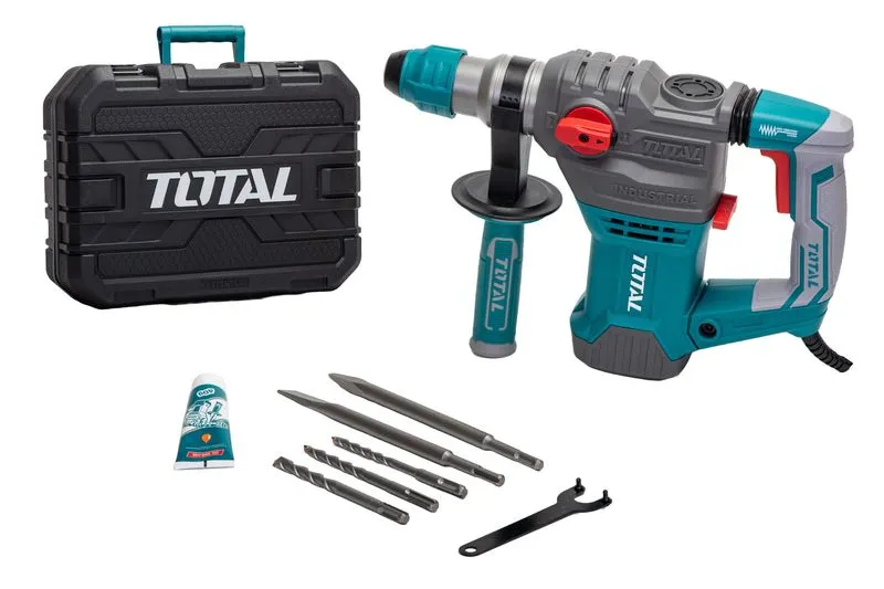 Ciocan rotopercutor TOTAL TH1153216, 1500 W, 5,5 J, SDS Plus