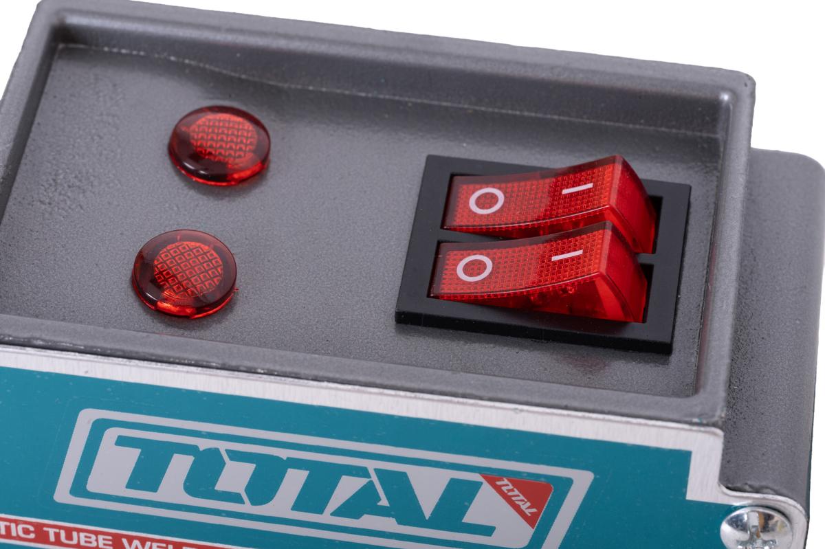 Aparat de lipit țevi PPR TOTAL TT328151, 800/1500 W, 20–63 mm