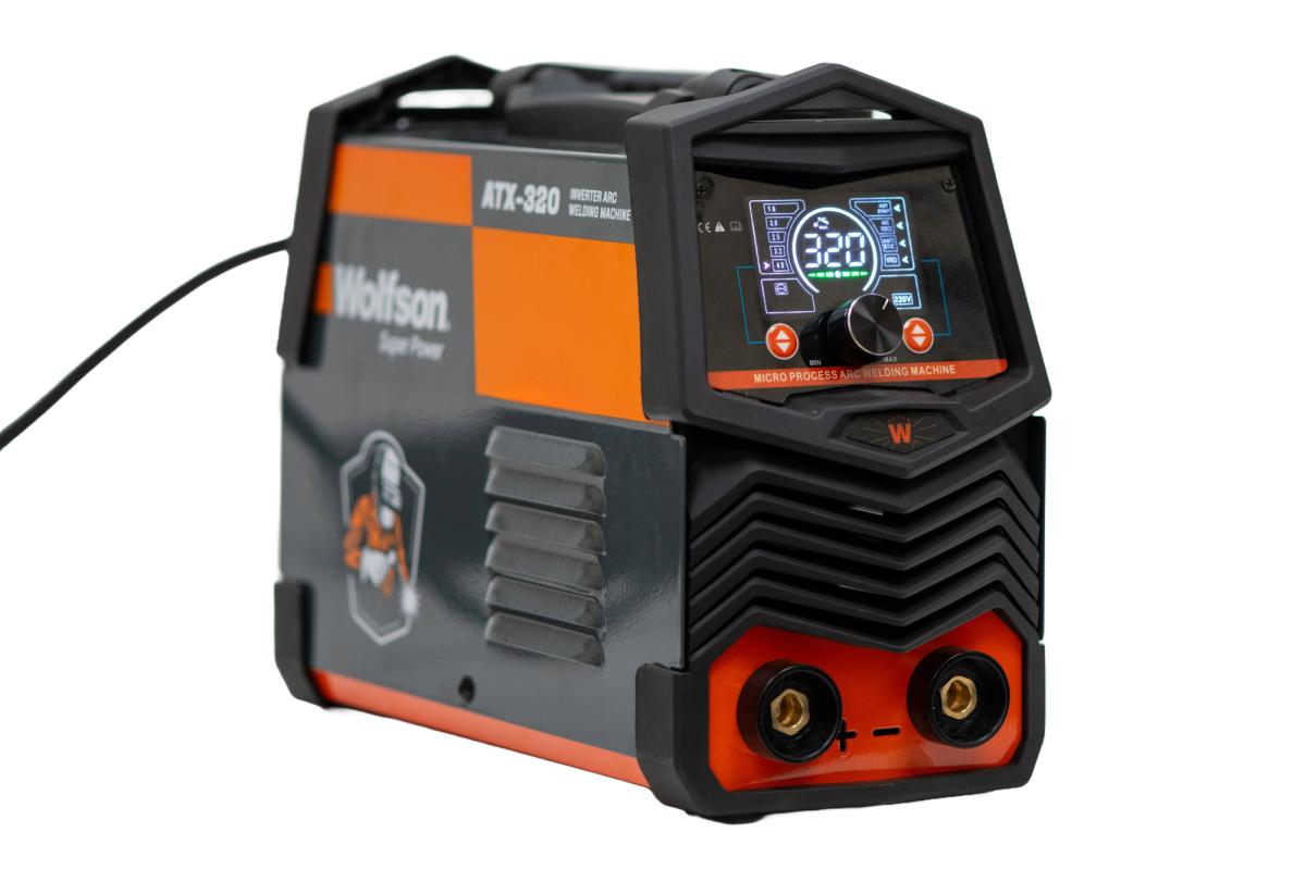 Aparat de sudură WOLFSON ATX-320 WFS0004, inverter MMA și Lift-TIG